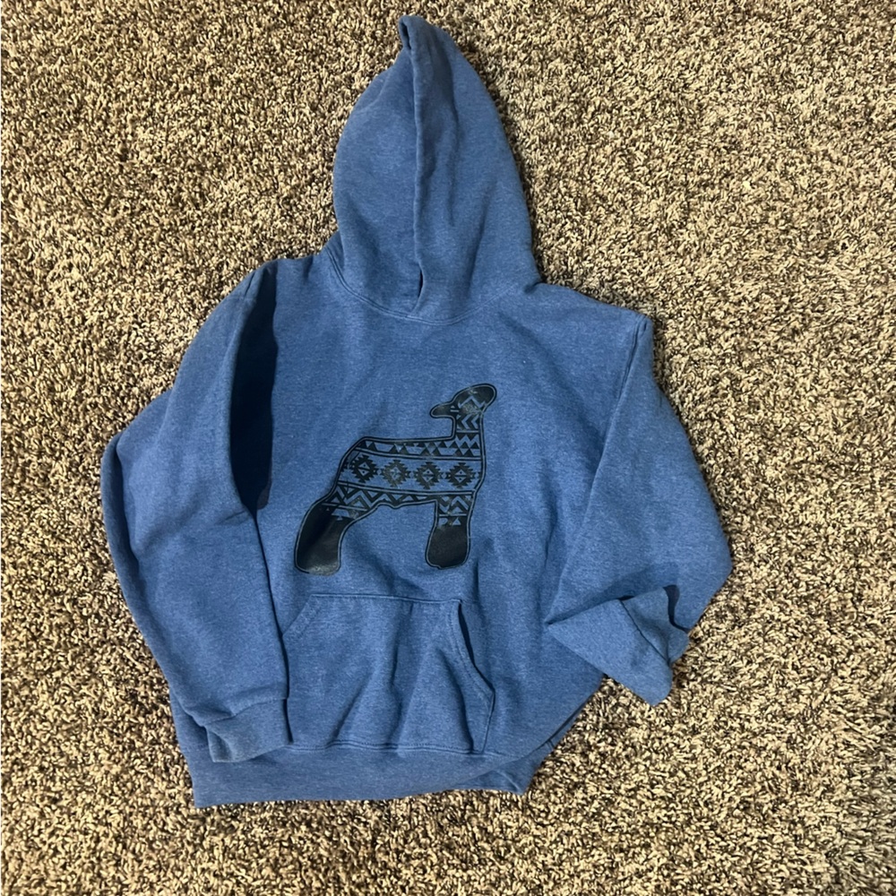 Youth Sheep Aztec Hoodie